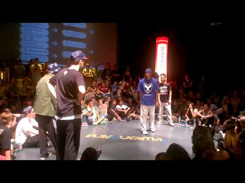 FLAVOURAMA BATTLE 2014 HIPHOP 1/8 - Alex & O'tec (SK) vs. Niako & Charmant (FR/CH)