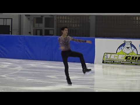 1. Christmas Cup 2018: Diego Saldana (MEX) - Senior Men Short Program