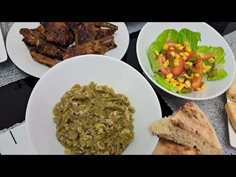 Healthy Broad Beans Moroccan side dish recipe. Fèves à la Marocaine! مقبلة بالفول