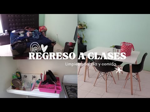 REGRESO A CLASES | limpieza y comida diaria. Ama de casa que trabaja 💪