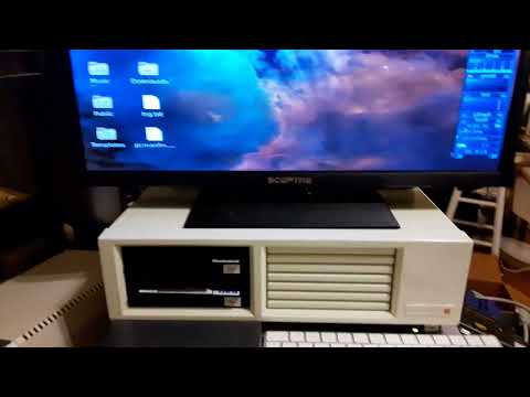 Sun Blade 100 runs Atari X demo under OpenBSD using Atari800 emulator WITH SOUND!