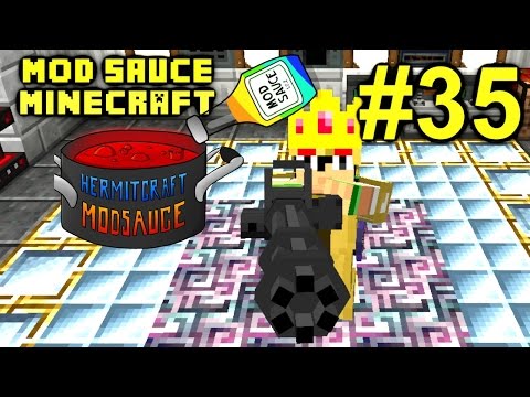 Minecraft Mod Sauce Ep. 35 - King Corp. !!! ( HermitCraft Modded Minecraft )