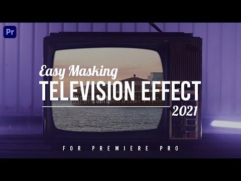EASY Masking In Adobe Premiere Pro - TELEVISION EFFECT 2024