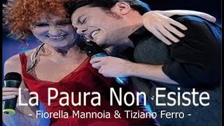 La Paura Non esiste - Fiorella Mannoia &amp; Tiziano Ferro - Tradução PT (Vídeo Não Oficial)