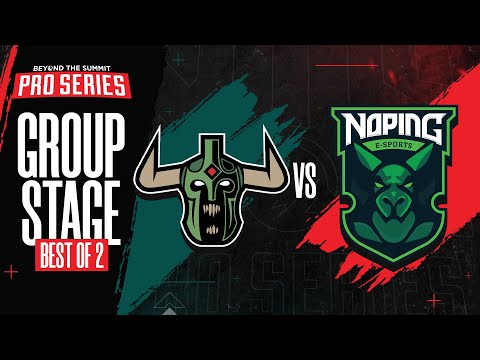 Undying vs NoPing Game 2 - BTS Pro Series 5: Group Stage w/ MLP & johnxfire