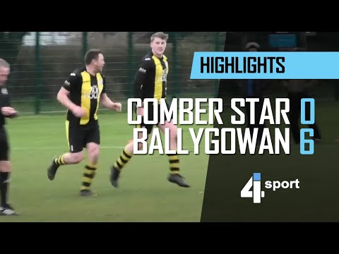 Comber Star 0 - 6 Ballygowan - 08 Feb 20