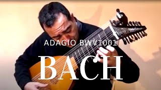 BACH BWV 1001, played on the 13 course lute by Xavier Díaz-Latorre