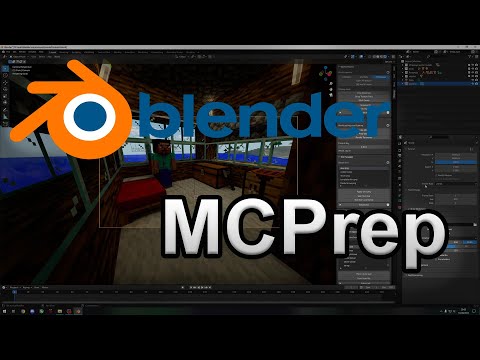 adriabama06 -  How to make a Minecraft animation in blender |  #1 |  Downloading everything and preparing the world