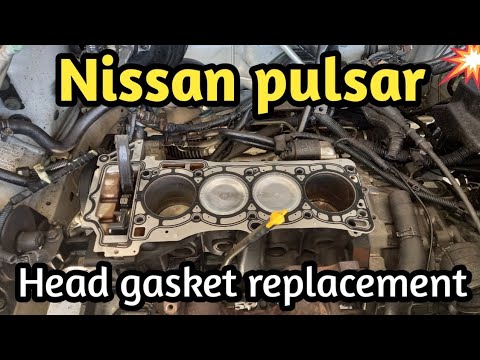 Remplacement du joint de culasse Nissan (Pulsar, Sentra) 1.8L QG18DE de 2000 à 2006.