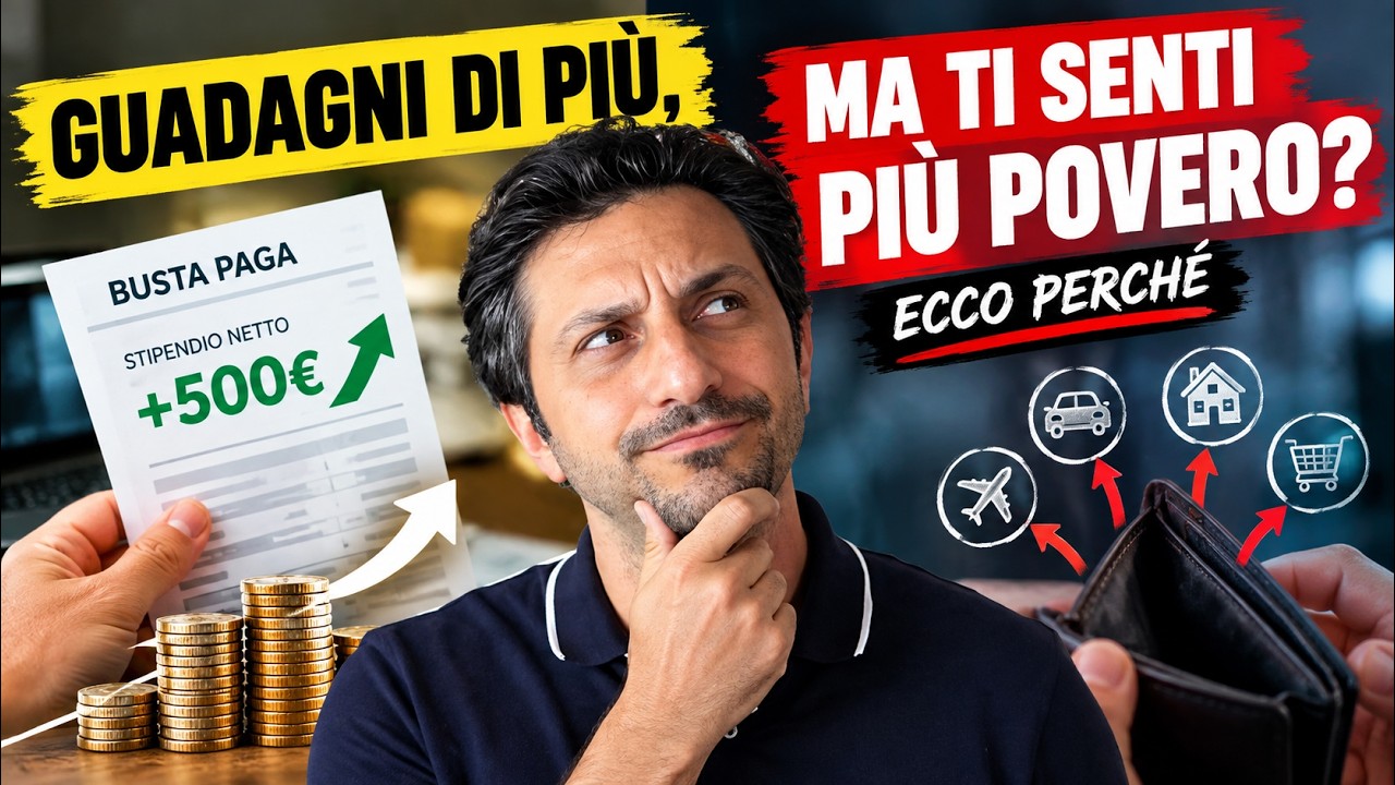 Guadagni di Più, Ma Ti Senti Più Povero: Ecco Perché