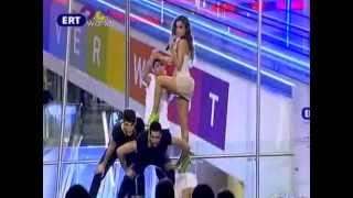 Eurovision 2012 Greece Eleftheria Eleftheriou   Aphrodisiac -DRESS BY MARIA PATELIS