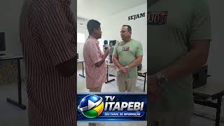Entrevista da vereadora Jacy de Romildo falando do projeto alicerce que chega a Itapebi