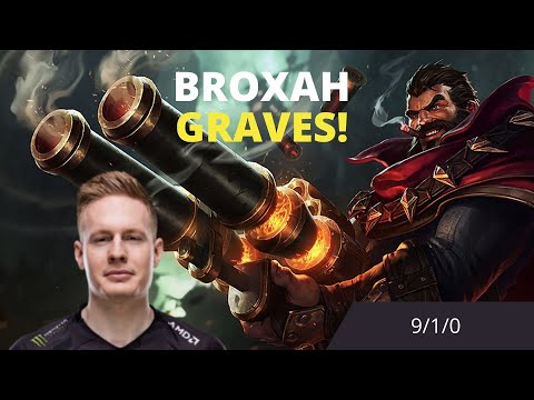 BROXAH PLAYS GRAVES | PRO PLAYER REPLAY