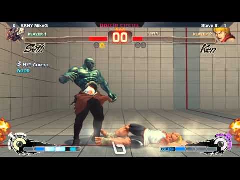 SSF4AE @ NLBC #39 - BKNY MikeG (Seth) vs Steve S (Ken)