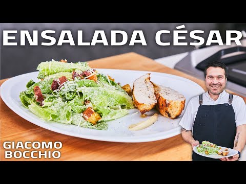 LES VOY A ENSEÑAR A PREPARAR UNA ENSALADA CÉSAR | GIACOMO BOCCHIO