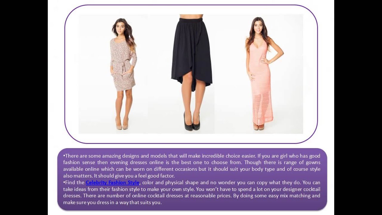 Celebrity Fashion Clothes Online | Trendy Designer Dresses  Clothing Store - Youcelebcom