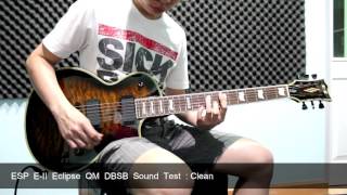 Video thumbnail for ESP E-II Eclipse QM DBSB Sound test by Nut ChordTabs