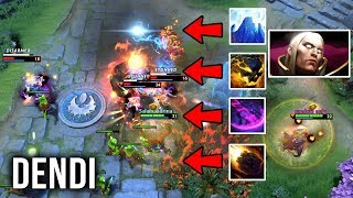Dendi Back to Invoker Again - WTF New Meta Eul's Scepter and Solar Cre
