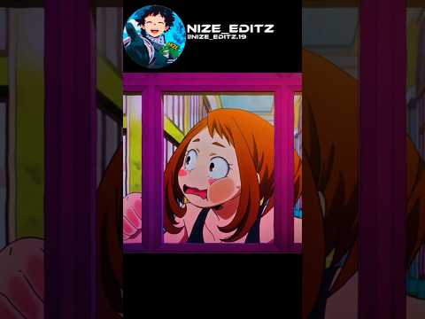Uraraka Can’t Hide Her Jealousy Anymore 😅 #myheroacademia #bnha #deku #shorts