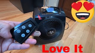 Vornado Space Heater with Remote Control