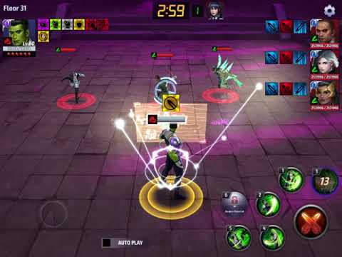 Shadowland Floor 31 F2P clear | Level 60 character | Marvel Future Fight