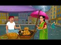 बारिश में तालाब किनारे समोसे वाला Barish Mei