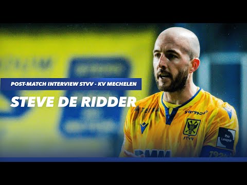 Post Match Interview | STVV - KV Mechelen | Steve De Ridder | STVV