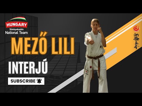 Shinkyokushin Karate világbajnokság- Mező Lili interjú #kyokushin