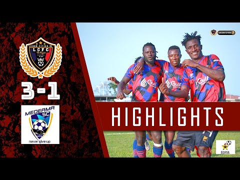 LEGON CITIES FC VRS MEDEAMA SC MATCH HIGHLIGHTS (3-1)