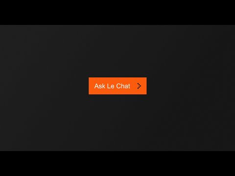 Introducing le Chat by Mistral AI