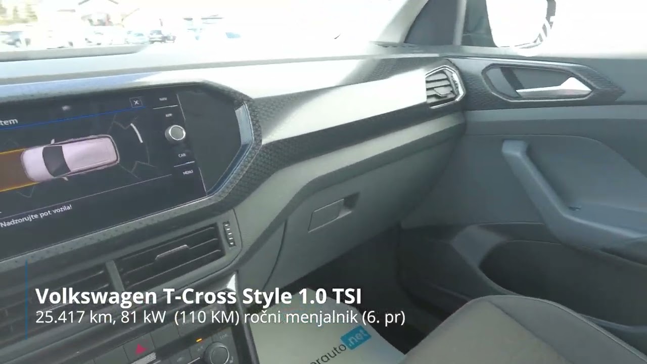 Volkswagen T-Cross Style 1.0 TSI - SLOVENSKO VOZILO