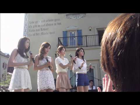130820 MBC 피크닉 라이브 소풍 - 나인뮤지스 (Nine Muses) "Paper Scraps" and Talk