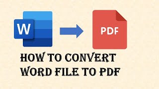 Download the video "How to create a pdf file from word - Easy Tutorial for laptop or pc users."