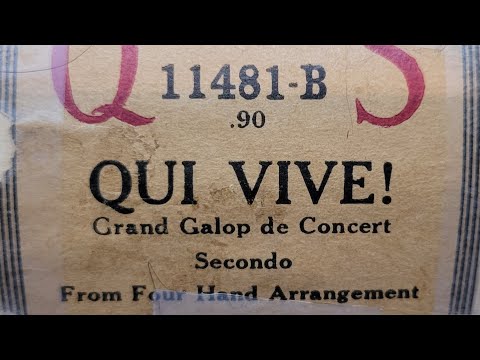 Qui Vive! - Grand Galop de Concert - QRS 11481-B