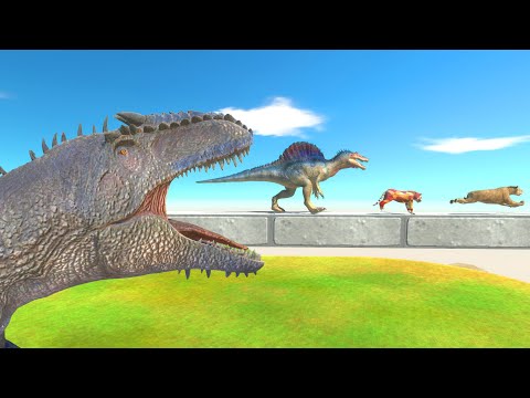 How to Escape From Giganotosaurus dinosaur? - Dinosaurs Race