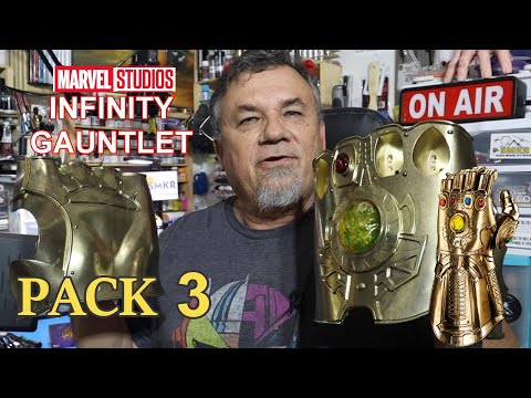 Build the Thanos Infinity War Gauntlet By FanHome Pack 3