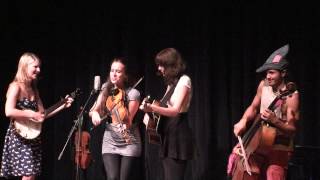 Lauren Rioux, Brittany Haas, Molly Tuttle, and Rushad Eggleston make remarkable music together