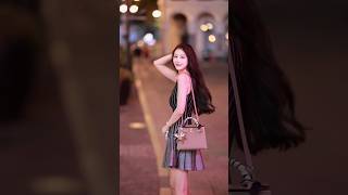 beautiful girl street fashion tiktok #chinesefashion #mejoresstreetfashion #shorts
