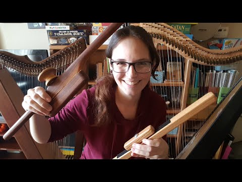 Harp Stick vs Knee Bones: How to Hold a Lap Harp