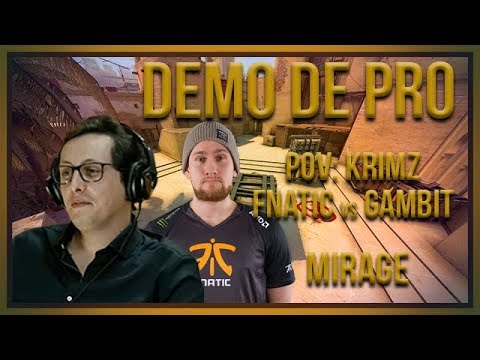 [PT] zorlaK Analisa: PoV KRIMZ - FNATIC vs GAMBIT - MIRAGE [Demo de Pro]