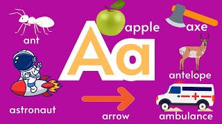 English Letter Aa - ABC Phonics Chant  #kids  #preschool #earlyliteracy #kidsyoutube #fyp #viral