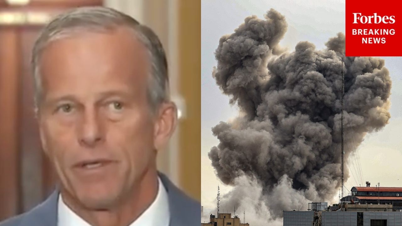 Video | 'Right Now Is A Critical Juncture': John Thune Throws Full Support Behind Iran Peace Talks