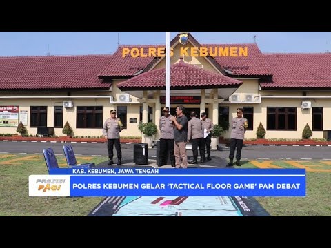 POLRES KEBUMEN TFG PENGAMANAN DEBAT PUBLIK PILKADA