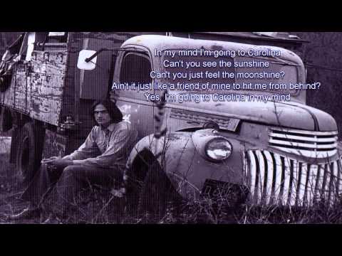 Carolina In My Mind - James Taylor - Lyrics / HD