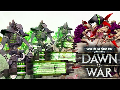 BLOODLINE MOD 2023: Necrons vs Tyranids! - Warhammer 40k: Dawn of War: Soulstorm