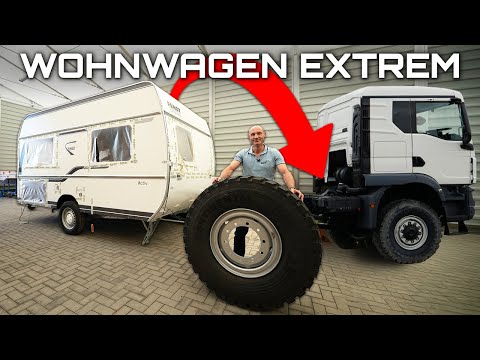 Das kannst du aus einem WOHNWAGEN machen! - Unser Expeditionsmobil-Konzept von LQ4
