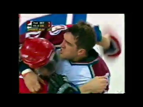 Red Wings - Avalanche rough stuff 4/18/98