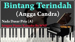 Download lagu Angga Candra - Bintang Terindah Piano Cover Karaoke | Versi Pria mp3