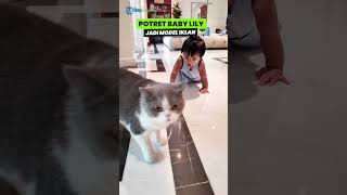 Masih Bayi Sudah Kebanjiran Job, Intip Potret Gemas Lily Jadi Model Iklan Produk Popok Bayi