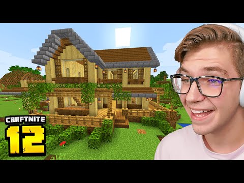 Craftnite 2: Episode 12 - My NEW House! (Best Yet)